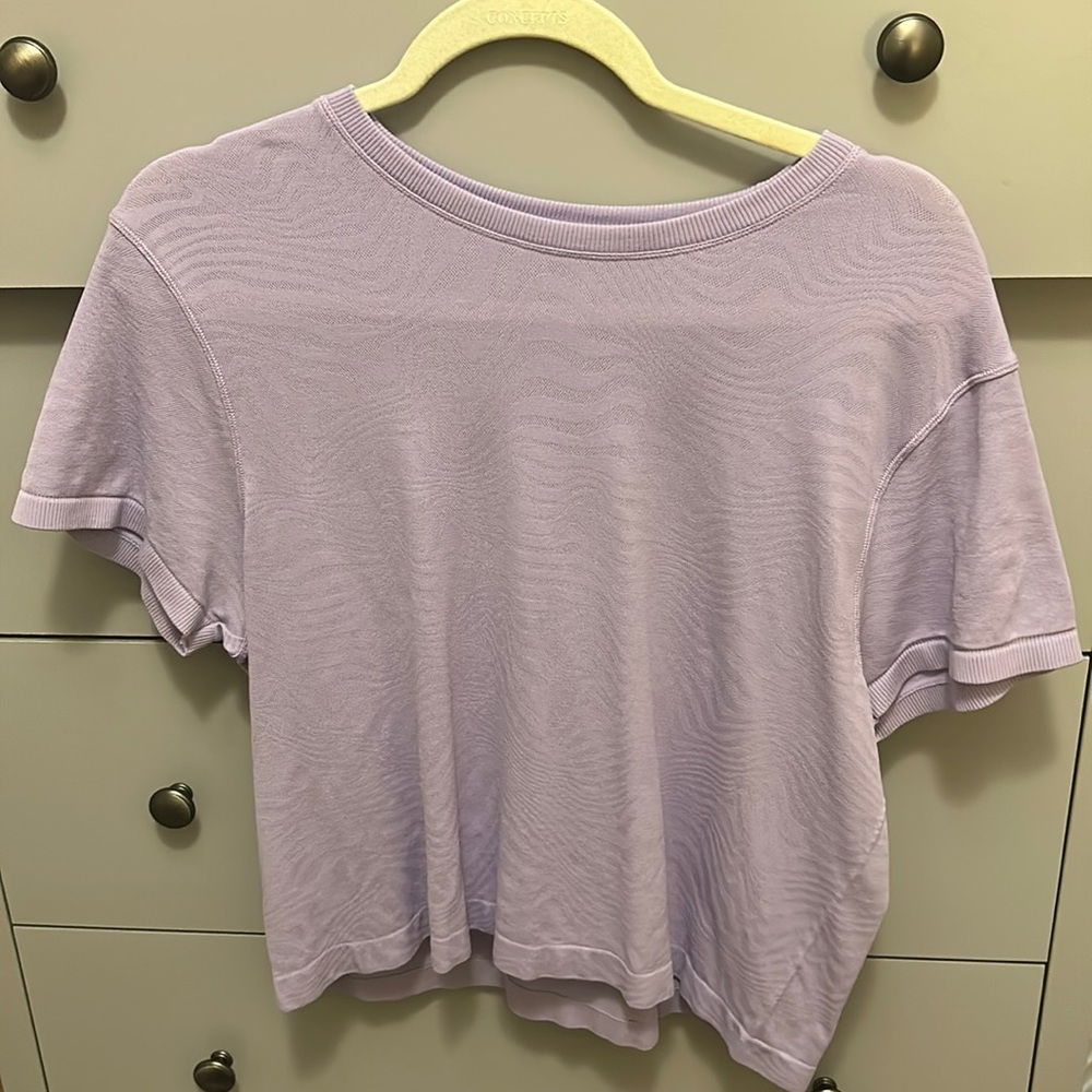 DSG purple workout top size M